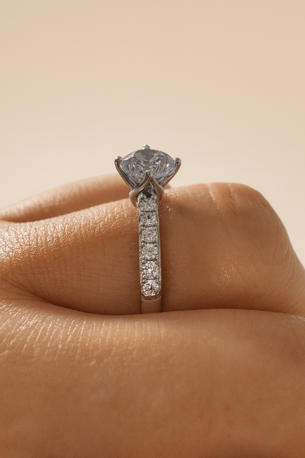 The Classy Round Cut Ring