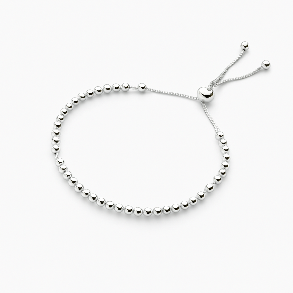 Sterling Silver Marea 3mm Bead Bracelet