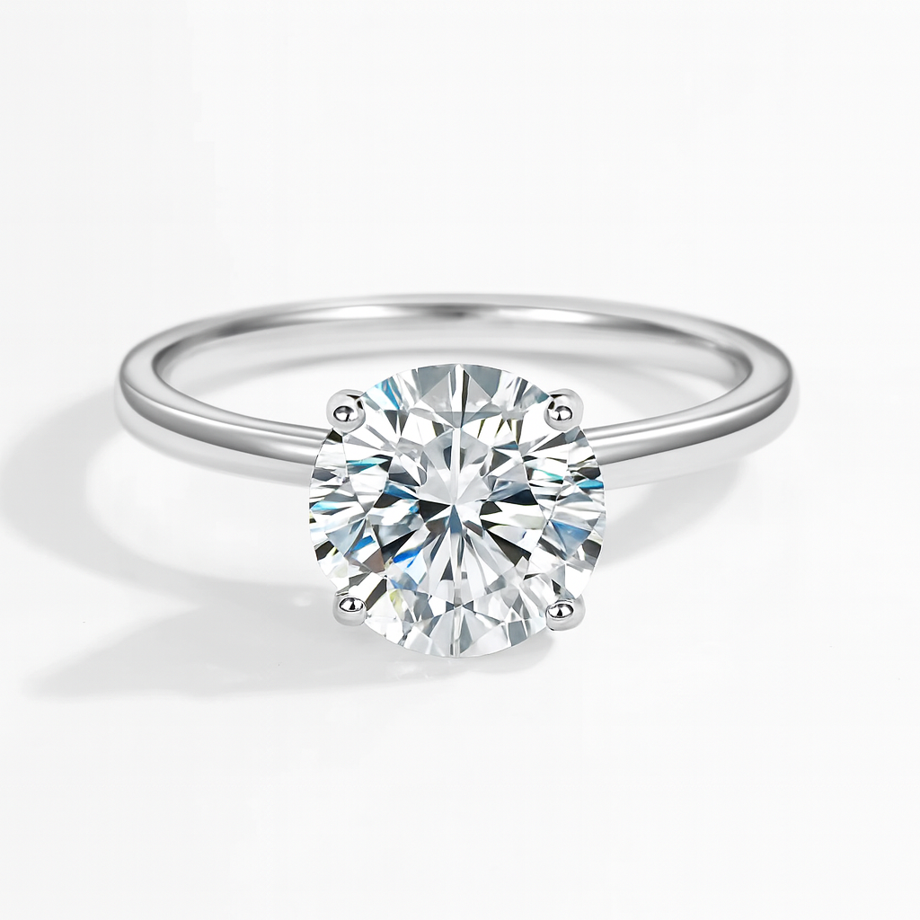 Sterling Silver Serena Engagement Ring