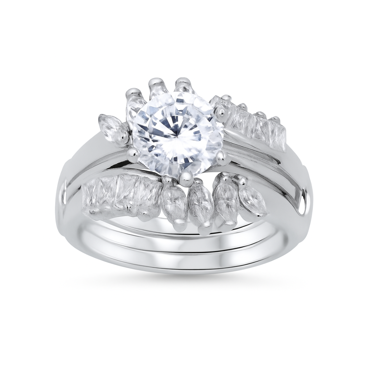 Sterling Silver Eloise Wedding Ring