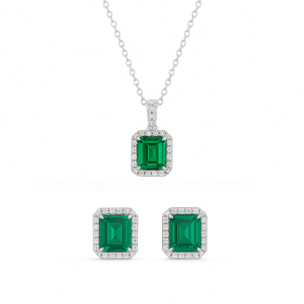 The Emerald Halo Set