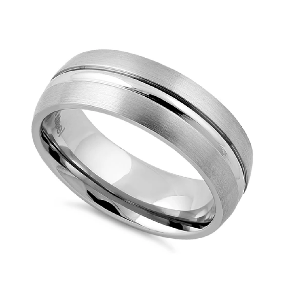 Stainless Steel Jan Paul Men Ring