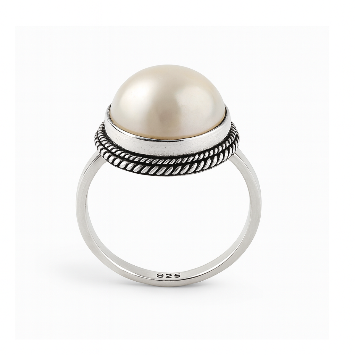 The Vintage Pearl Dome Ring