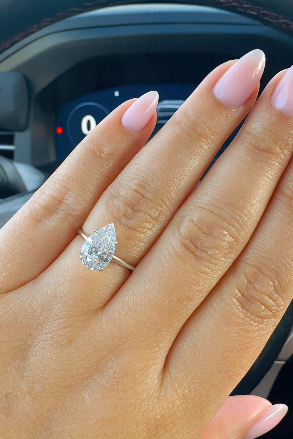 Sterling Silver Allure Engagement Ring