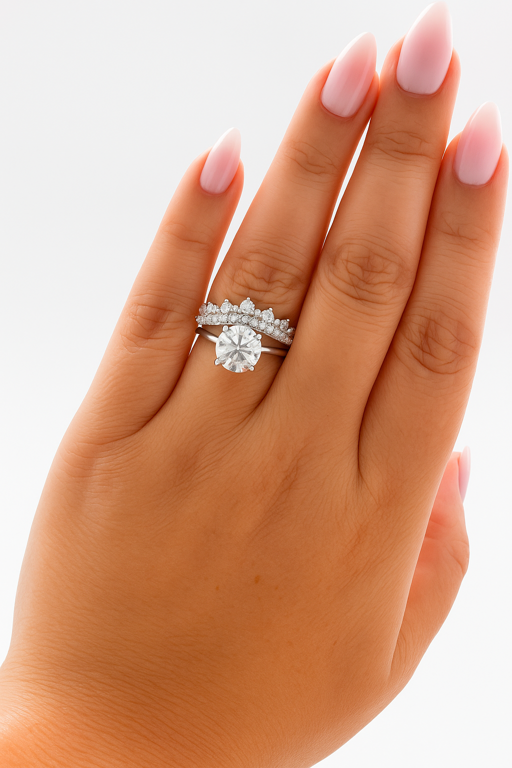 Sterling Silver Serena Engagement Ring