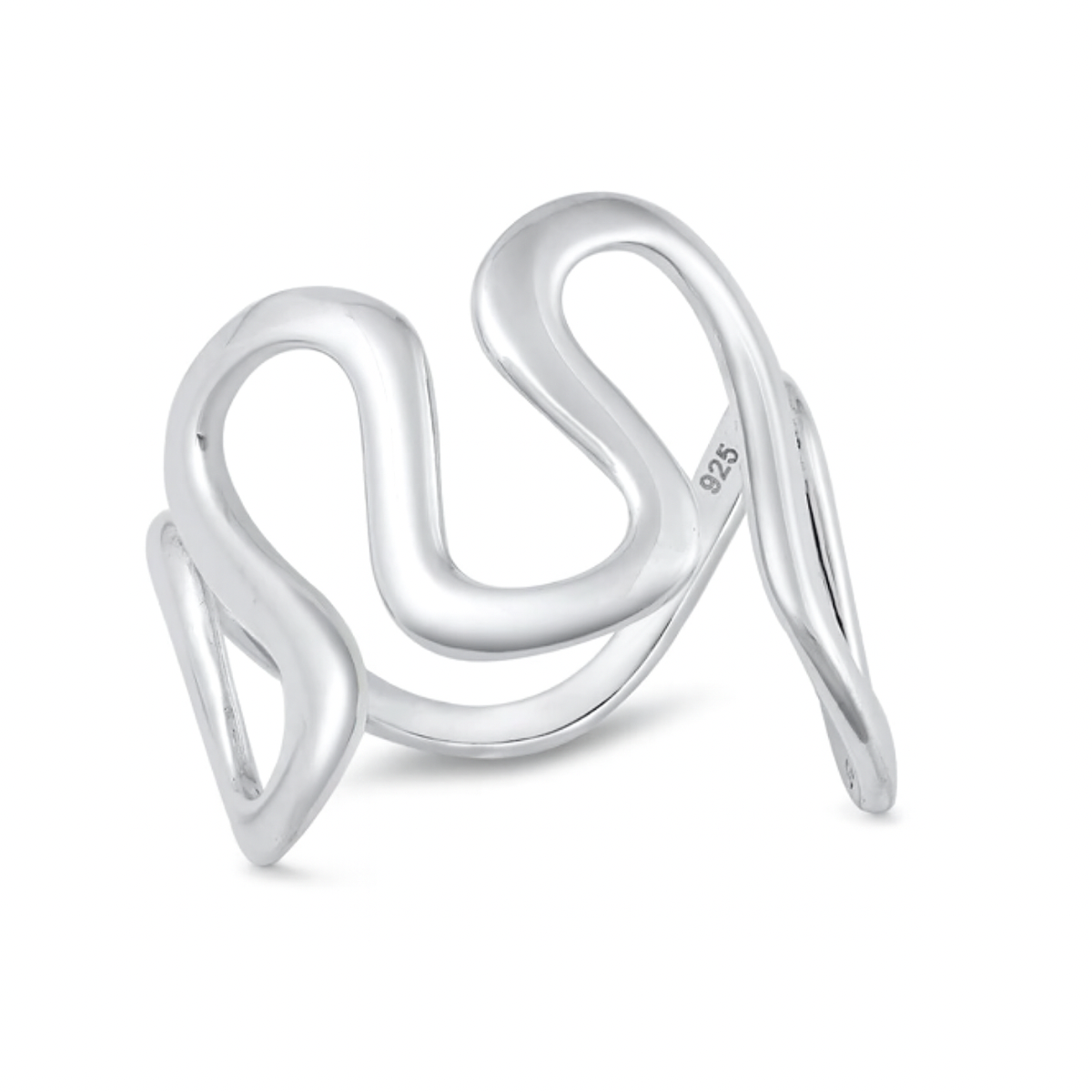 The Sculpted Flow Ring