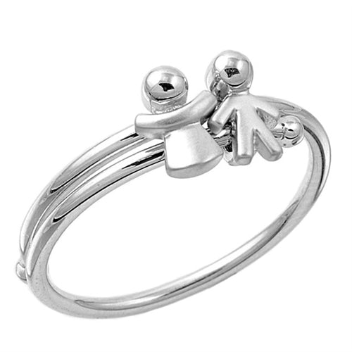 Sterling Silver My Beloved Children Ring