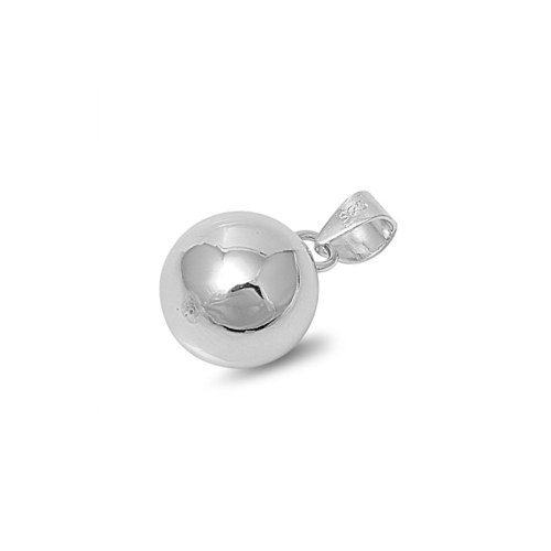 Sterling Silver Basic Ball Pendant