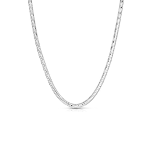 Sterling Silver Magic Snake Chain Necklace