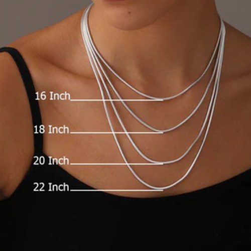 Sterling Silver Magic Snake Chain Necklace