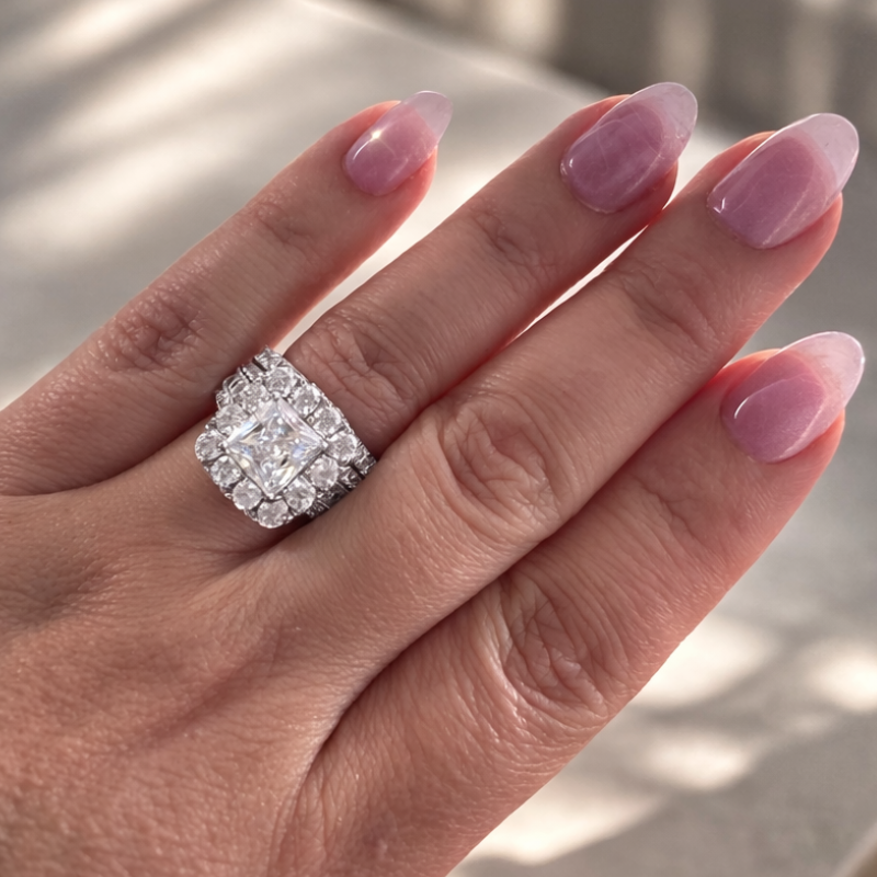 Crown Radiance Engagement Ring