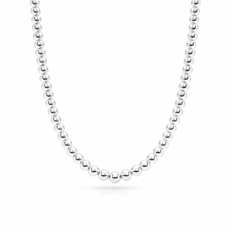 Sterling Silver Sophie Beads Necklace