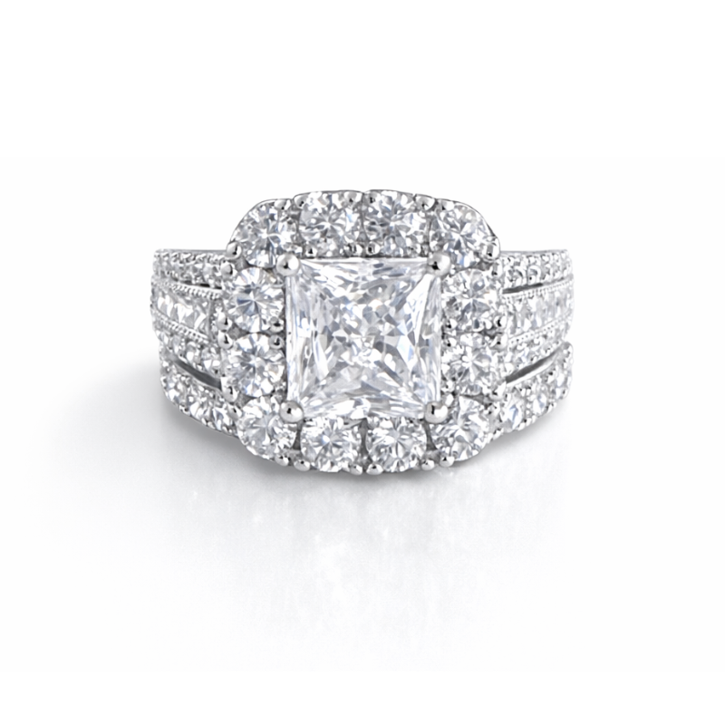 Crown Radiance Engagement Ring