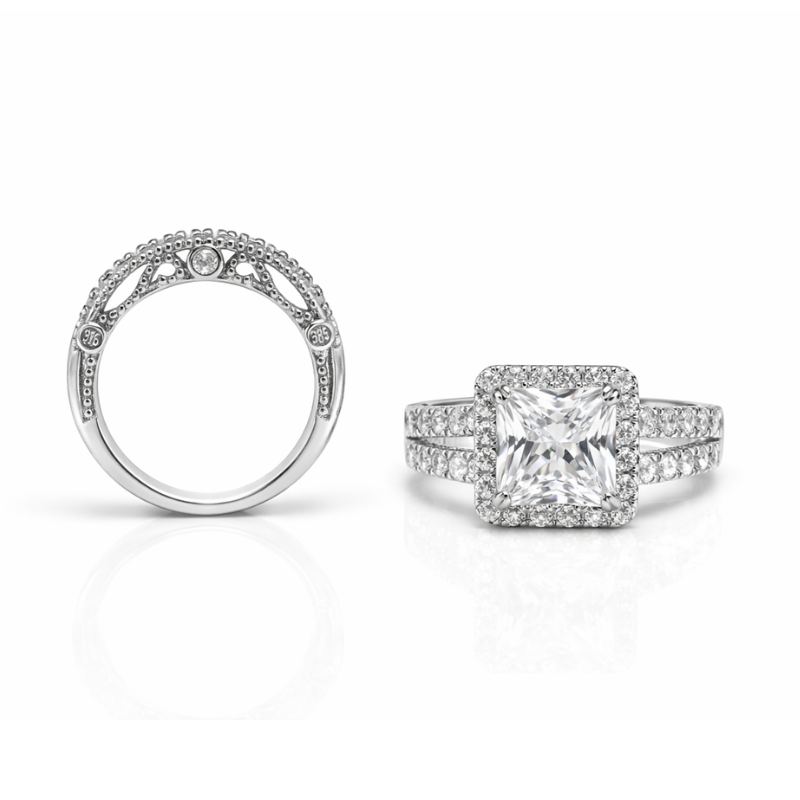 Eternal Lace Engagement Ring