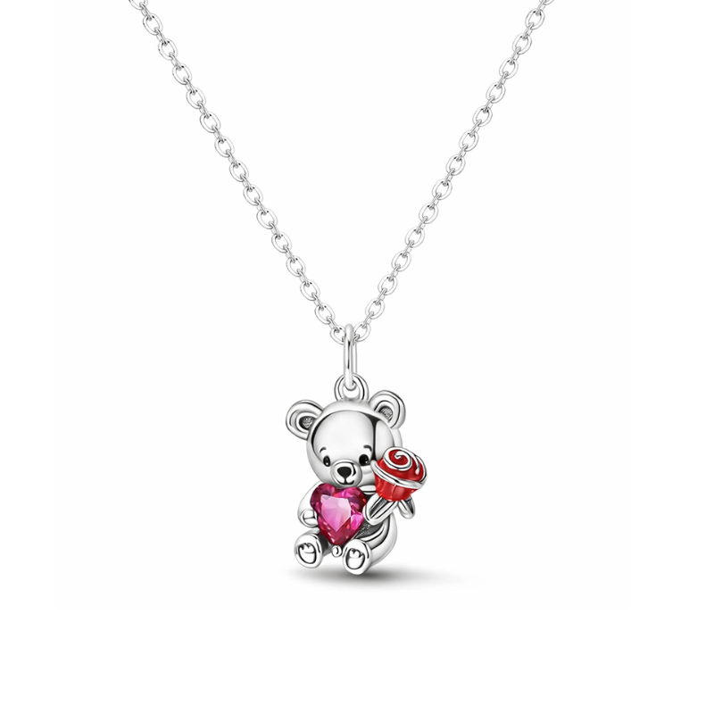 Teddy Bloom Necklace
