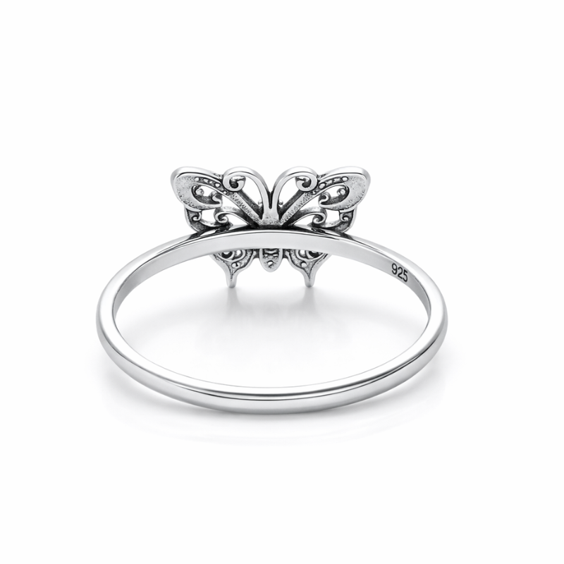 Whispering Butterfly Ring
