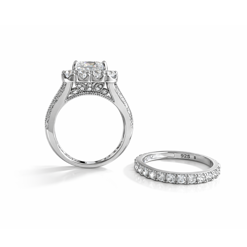 Crown Radiance Engagement Ring