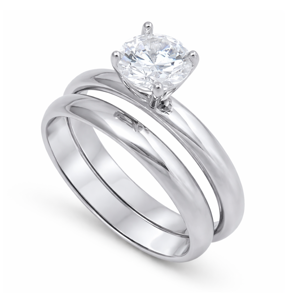 The Traditional Wedding Ring Set