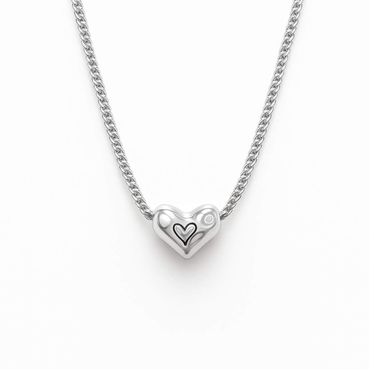 The Melted Heart Necklace