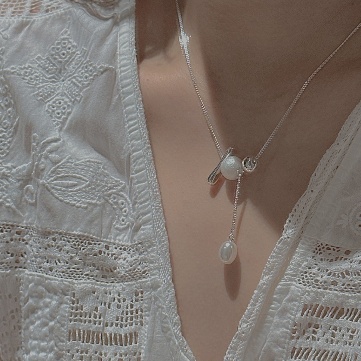 The Pearl Orbit Necklace