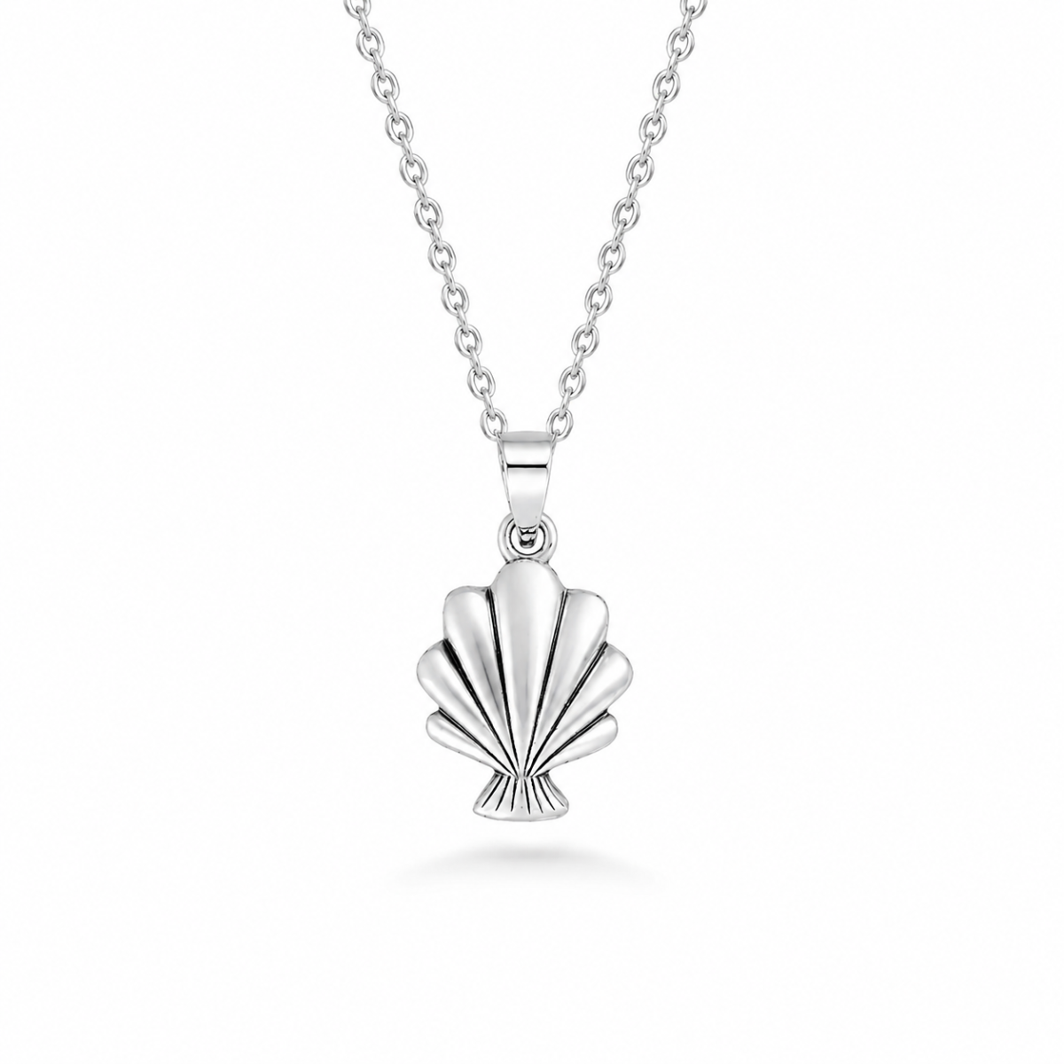 Sterling Silver Seashell Necklace