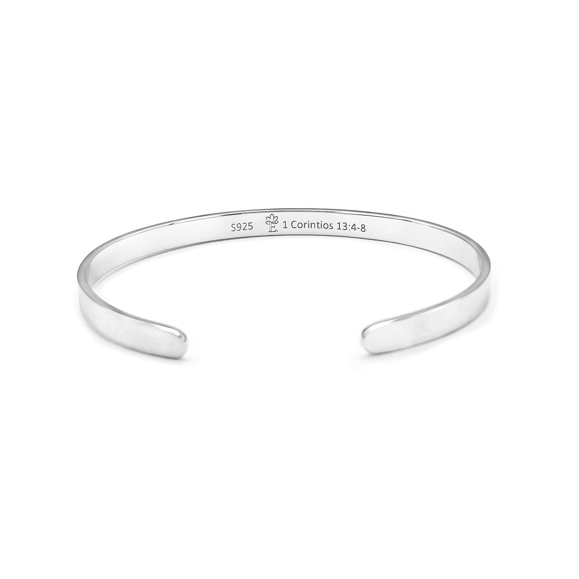 Sterling Silver To the Moon and Back Cuff Bracelet