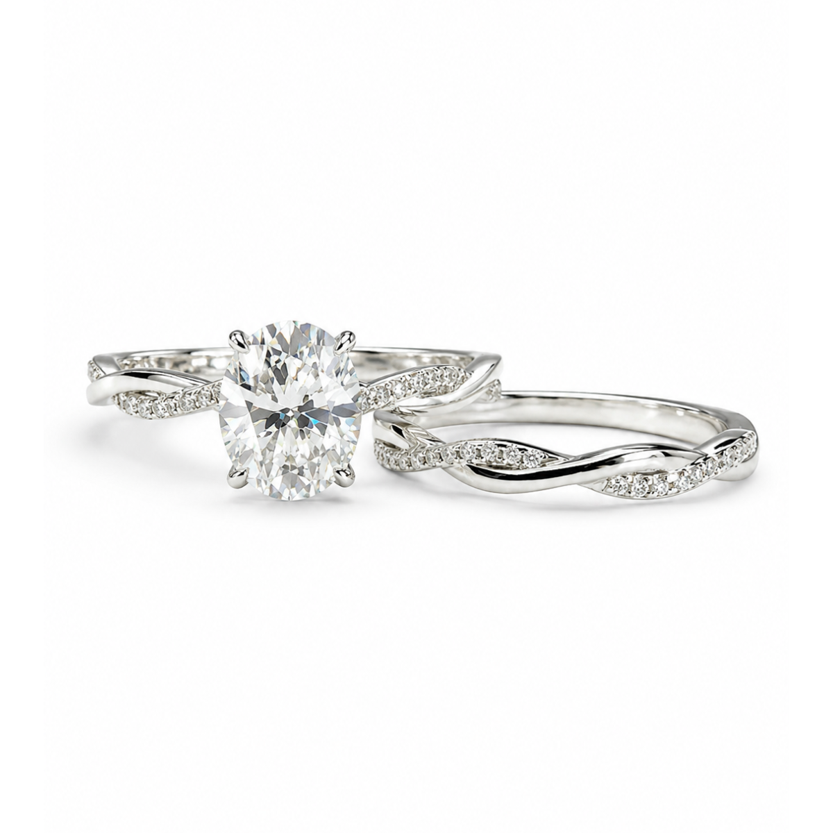 Aurora Anillo de Moissanita 2 CT