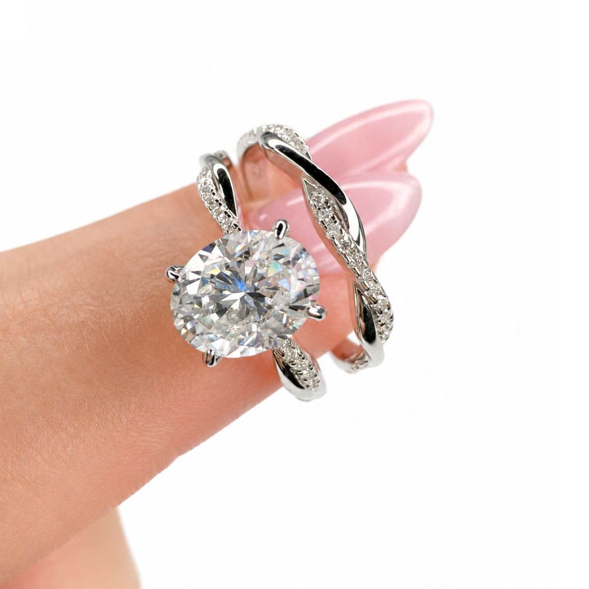 Aurora Anillo de Moissanita 2 CT