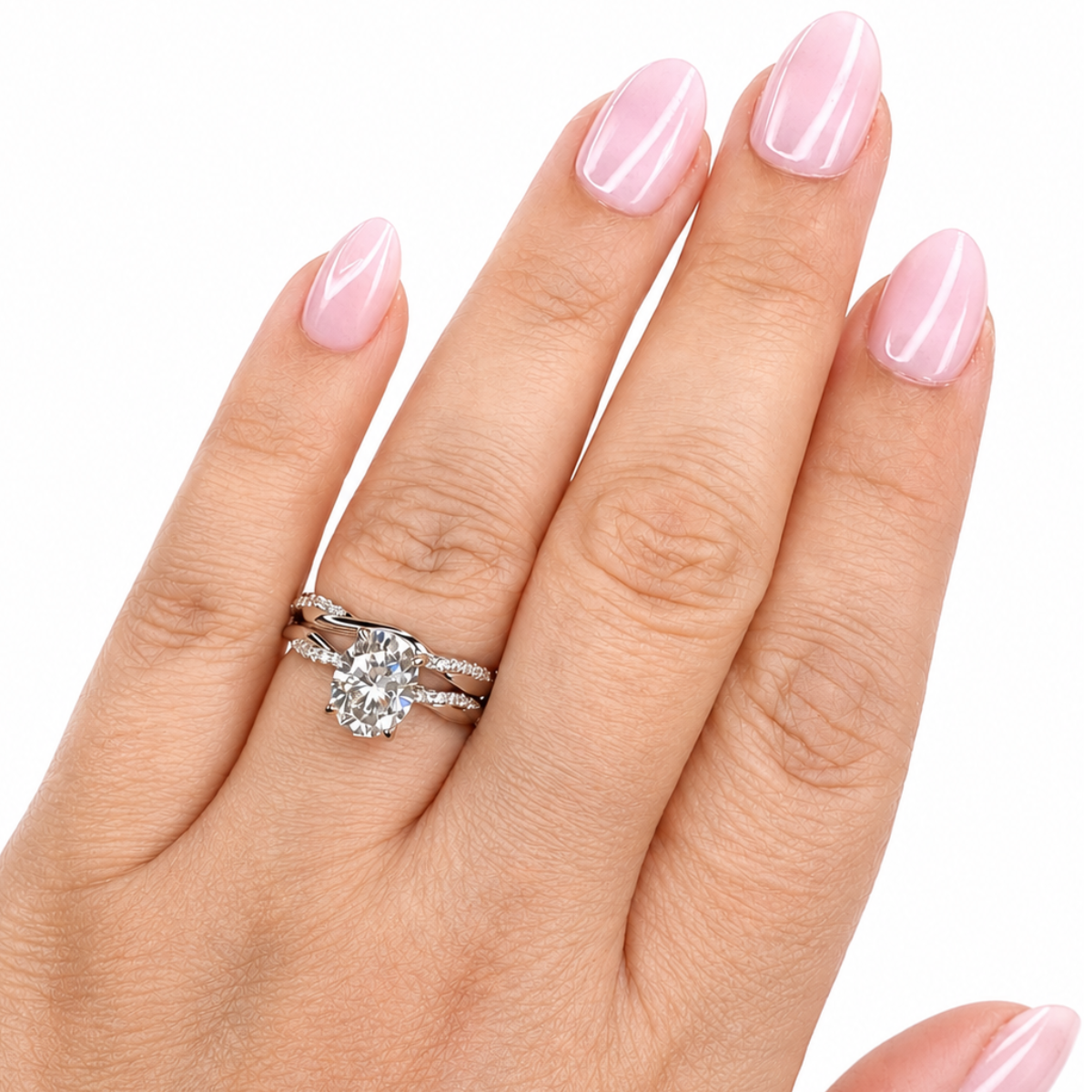 Aurora Anillo de Moissanita 2 CT