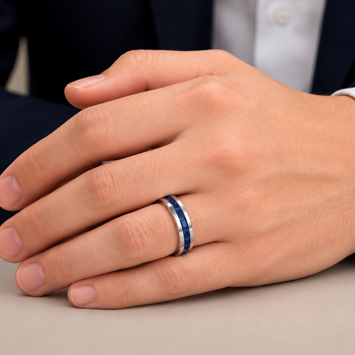 Blue Legacy Ring