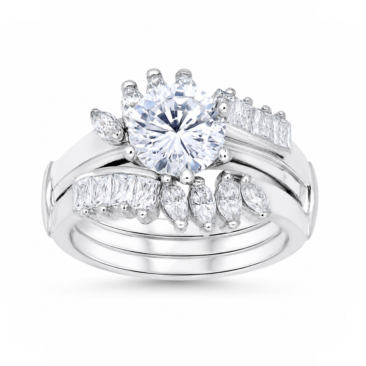 Sterling Silver Eloise Wedding Ring