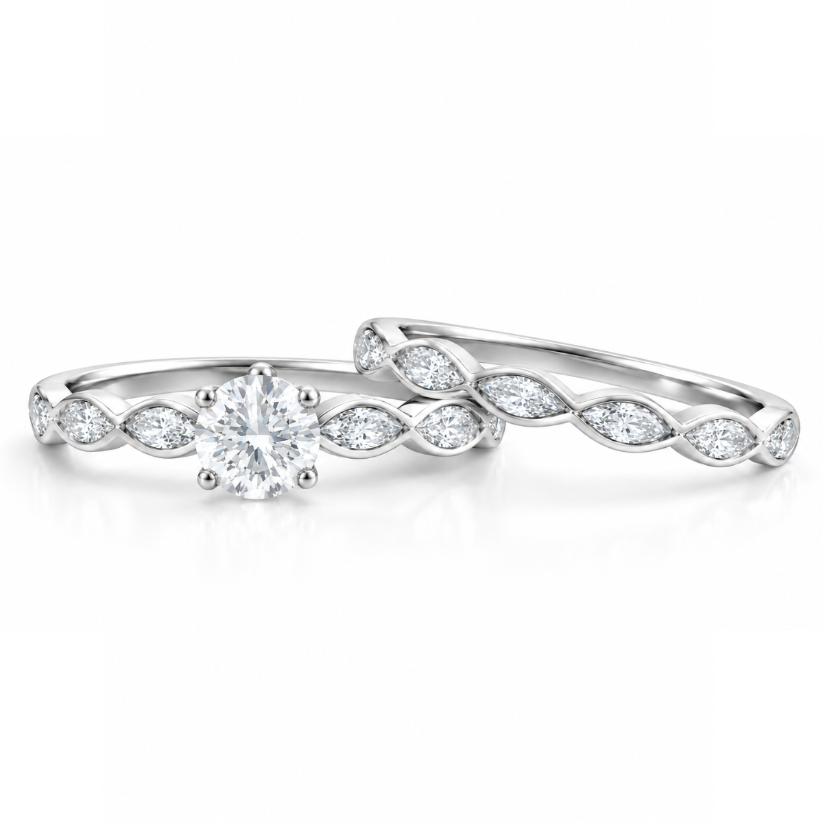 Sterling Silver Magistral Engagement Ring