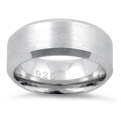 Sterling Silver Sir John Wedding Ring