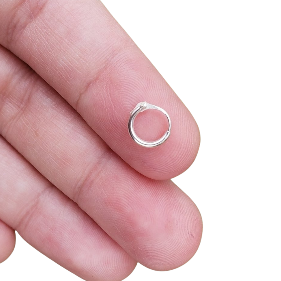 Sterling Silver Mini Hoops Earrings