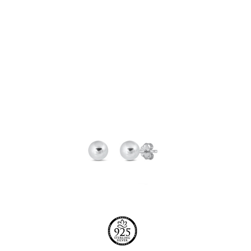 Sterling Silver 5mm Ball Earrings