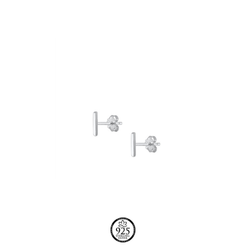 Sterling Silver My Inicial Earrings