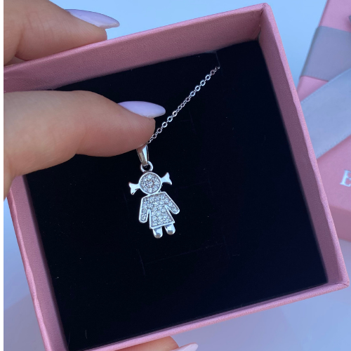 Sterling Silver My Little Girl Charm