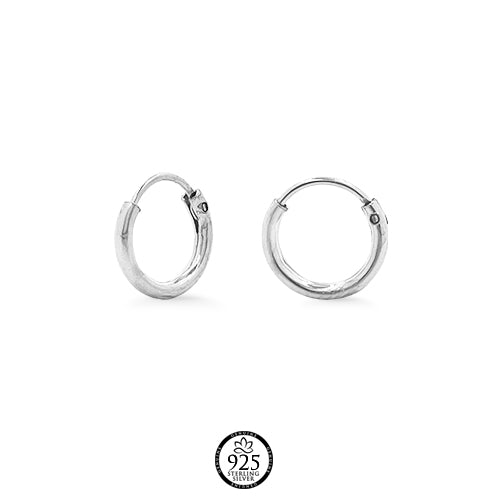 Sterling Silver Mini Hoops Earrings