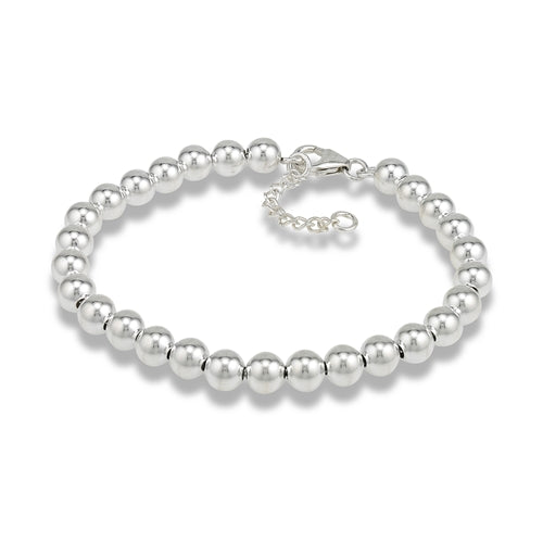 Sterling Silver Marea 6mm Bead Bracelet