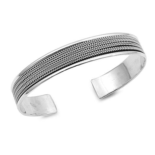 Sterling Silver Giorgio Bangle Bracelet