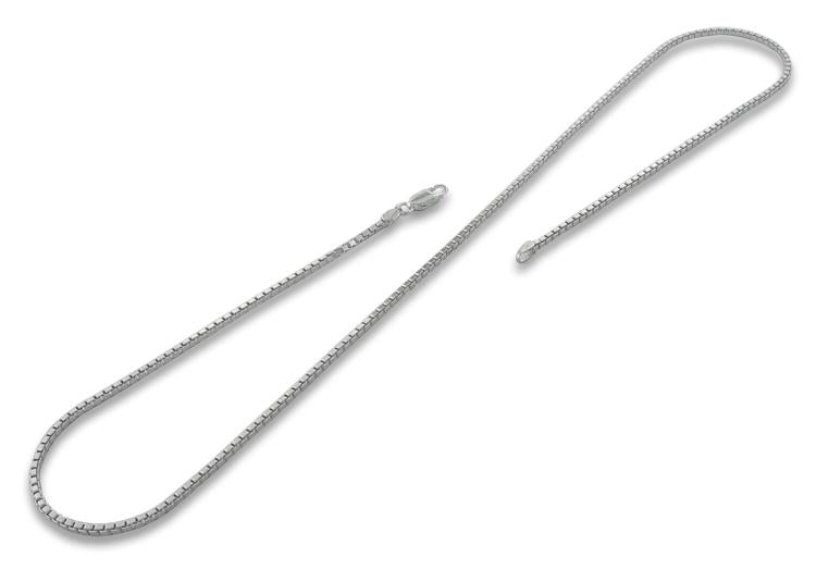 Sterling Silver Italian Box Chain 1.3mm