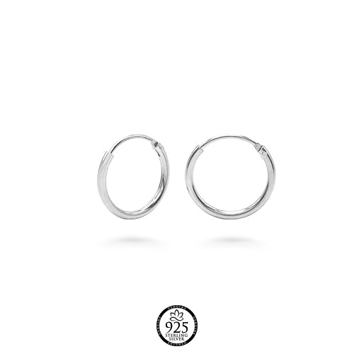 Sterling Silver Small Hoops Earrings