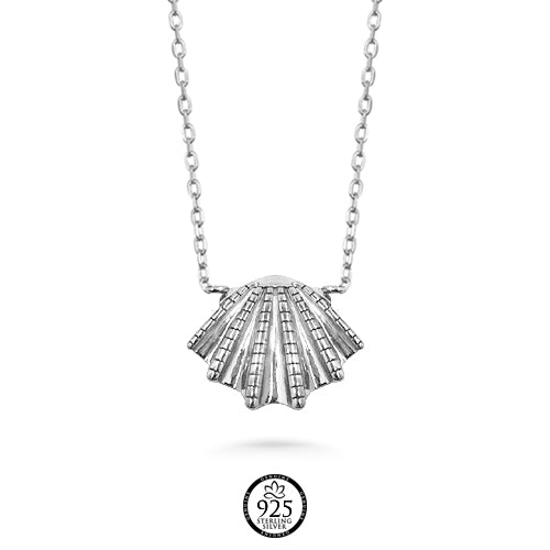 Sterling Silver Seashell Necklace
