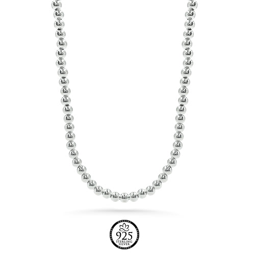 Sterling Silver Sophie Beads Necklace