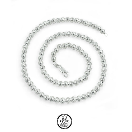 Sterling Silver Sophie Beads Necklace