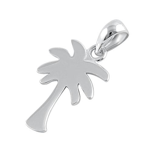Sterling Silver Palm Tree Charm