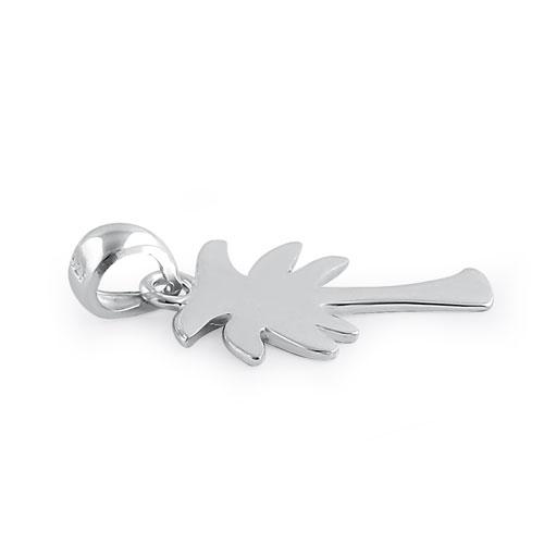 Sterling Silver Palm Tree Charm