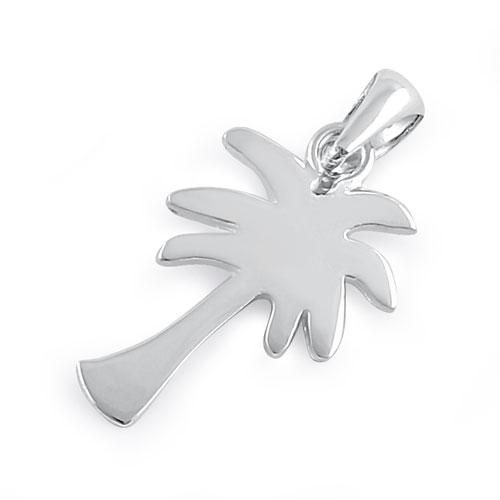 Sterling Silver Palm Tree Charm