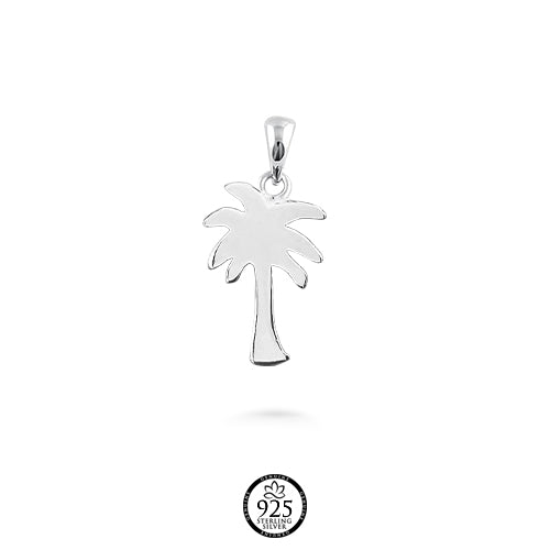 Sterling Silver Palm Tree Charm