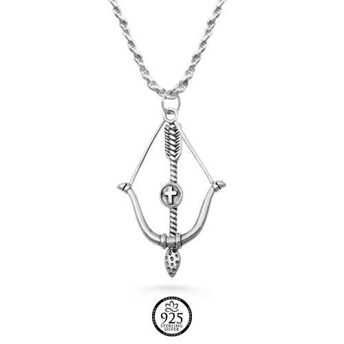 Sterling Silver Bow & Arrow Charm